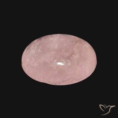 Morganite Gemstone in 13 x 11 mm (calibrated) Size for Sale, Morganite Stone in Light Pink Color