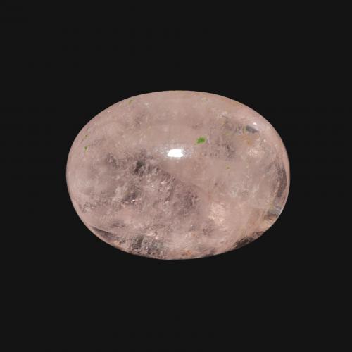 4.48 ct Pink Morganite Gemstone, Morganite Gem in Oval Cabochon Shape for Sale.