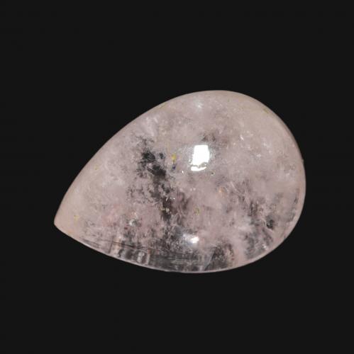 5.09 ct Pink Morganite Gemstone, Morganite Gem in Pear Cabochon Shape for Sale.