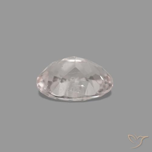 Morganite Gemstone in 4.7 x 3.4 mm Size for Sale, Morganite Stone in Flamingo Pink Color