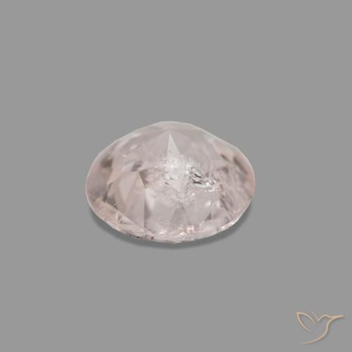 Morganite Gemstone in 5 mm (calibrated) Size for Sale, Morganite Stone in Light Pink Color