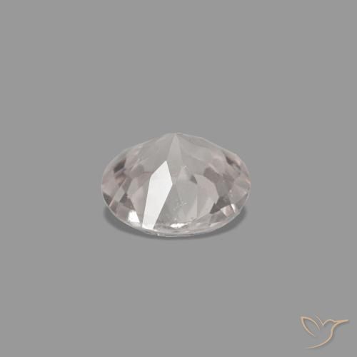 Morganite Gemstone in 4.2 mm Size for Sale, Morganite Stone in Flamingo Pink Color