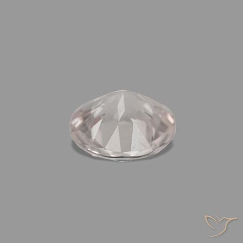 Morganite Gemstone in 4.2 mm Size for Sale, Morganite Stone in Light Pink Color