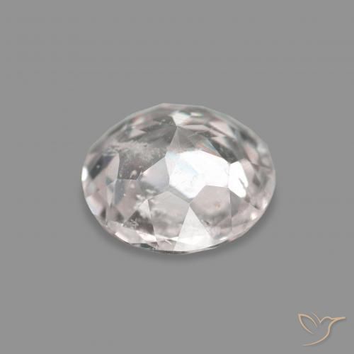 Morganite Gemstone in 5.5 mm (calibrated) Size for Sale, Morganite Stone in Flamingo Pink Color