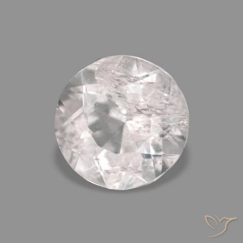 0.30 ct Pink Morganite Stone, Natural Morganite in Round Facet Shape for Sale