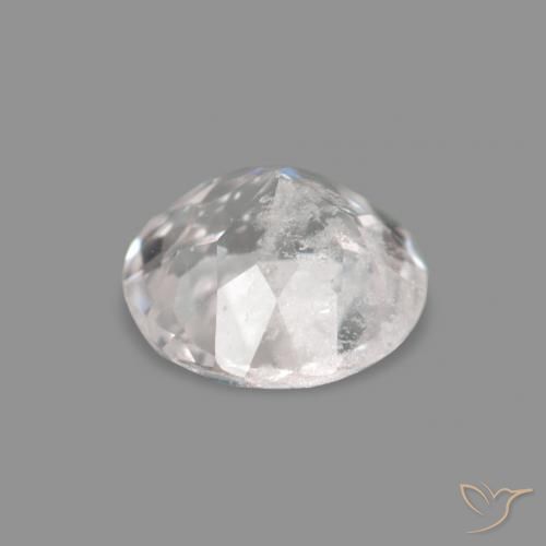 Morganite Gemstone in 4.5 mm (calibrated) Size for Sale, Morganite Stone in Very Light Pink Color