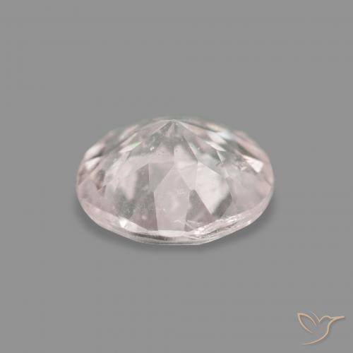 Morganite Gemstone in 4.5 mm (calibrated) Size for Sale, Morganite Stone in Very Light Pink Color