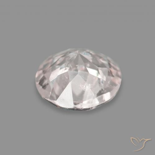Morganite Gemstone in 4.5 mm (calibrated) Size for Sale, Morganite Stone in Very Light Pink Color