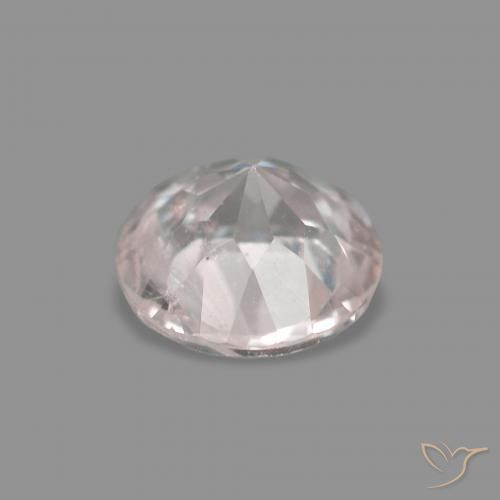 Morganite Gemstone in 4.5 mm (calibrated) Size for Sale, Morganite Stone in Very Light Pink Color