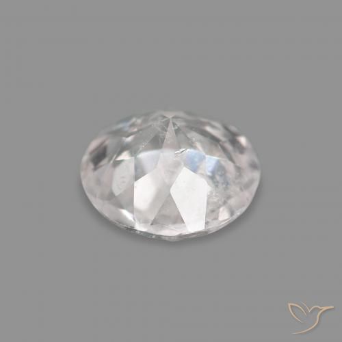Morganite Gemstone in 4.5 mm (calibrated) Size for Sale, Morganite Stone in Very Light Pink Color