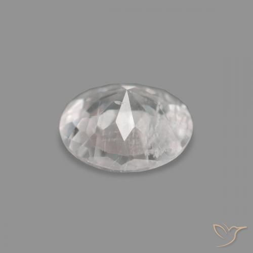 Morganite Gemstone in 5.5 mm (calibrated) Size for Sale, Morganite Stone in Very Light Pink Color