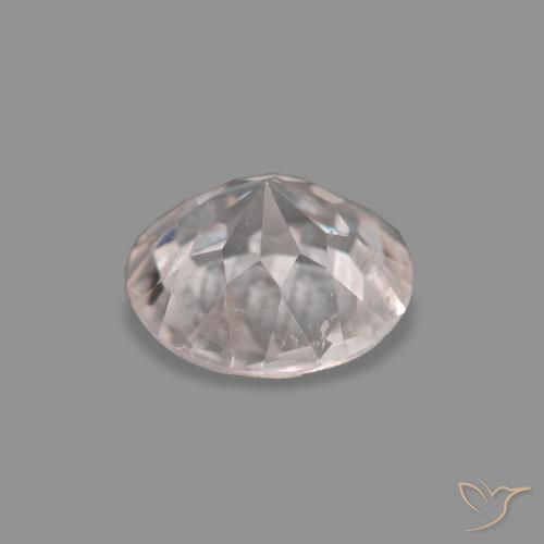Morganite Gemstone in 5.5 mm (calibrated) Size for Sale, Morganite Stone in Very Light Pink Color