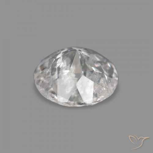 Morganite Gemstone in 4.8 mm Size for Sale, Morganite Stone in Very Light Pink Color