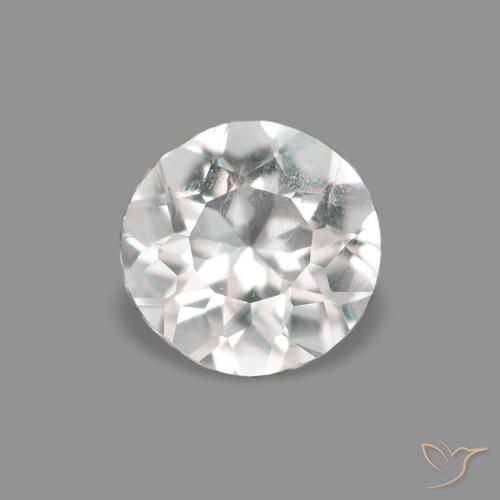 0.22ct Light Pink Morganite, Round, VVS-VS