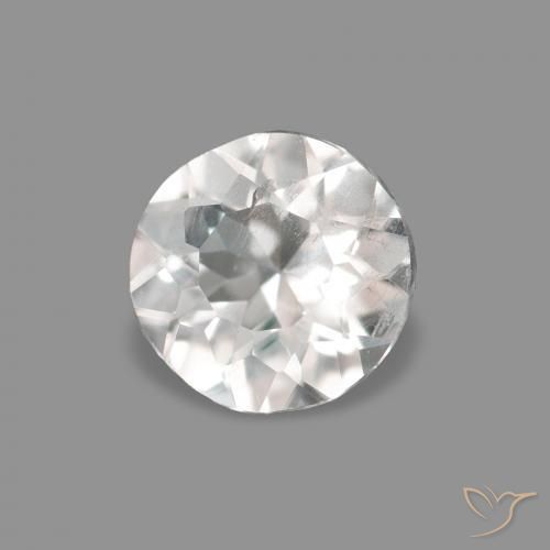 0.22 ct Pink Morganite Stone, Natural Morganite in Round Facet Shape for Sale