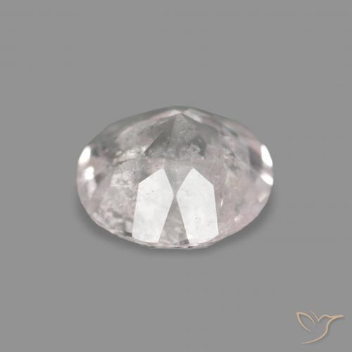 Morganite Gemstone in 5 mm (calibrated) Size for Sale, Morganite Stone in Very Light Pink Color
