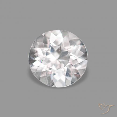 0.26ct Light Pink Morganite, Round, VS