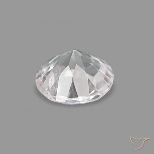 Morganite Gemstone in 4.5 mm (calibrated) Size for Sale, Morganite Stone in Light Pink Color