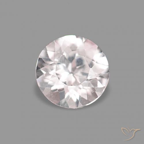 0.18ct Light Pink Morganite, Round, VS