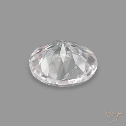 Morganite Gemstone in 4 mm (calibrated) Size for Sale, Morganite Stone in Light Pink Color