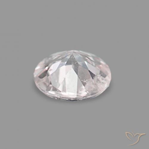 Morganite Gemstone in 4 mm (calibrated) Size for Sale, Morganite Stone in Light Pink Color