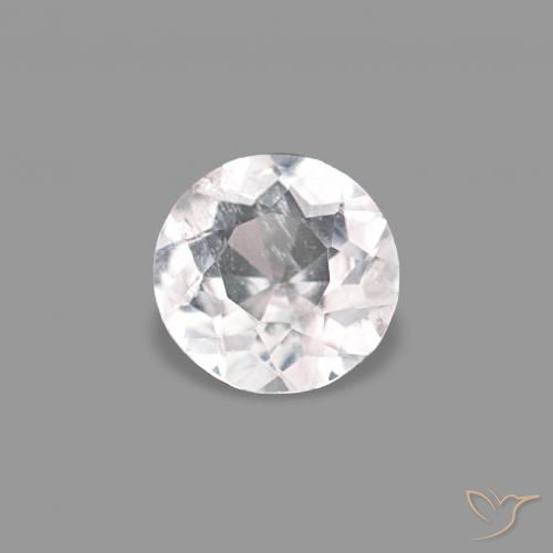 0.21ct Light Pink Morganite, Round, VS