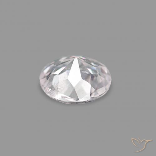 Morganite Gemstone in 4.3 mm Size for Sale, Morganite Stone in Light Pink Color