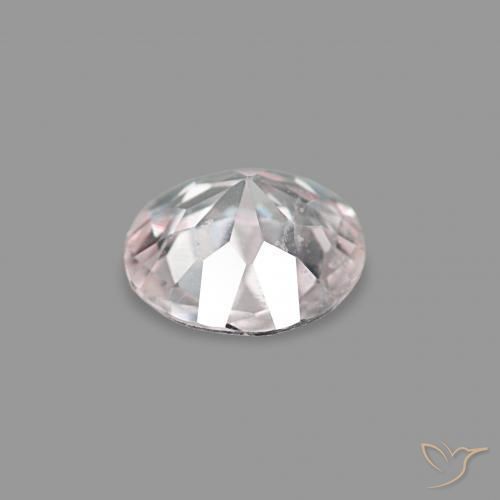 Morganite Gemstone in 4.7 mm Size for Sale, Morganite Stone in Light Pink Color