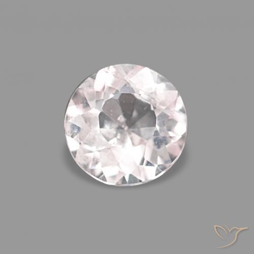 0.29ct Light Pink Morganite, Round, VS