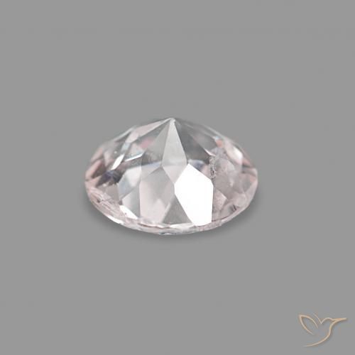 Morganite Gemstone in 4.5 mm (calibrated) Size for Sale, Morganite Stone in Light Pink Color
