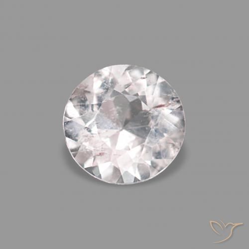 0.29ct Light Pink Morganite, Round, VS