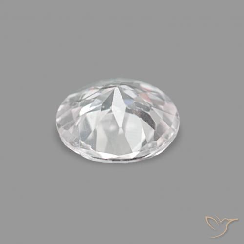 Morganite Gemstone in 4.5 mm (calibrated) Size for Sale, Morganite Stone in Very Light Pink Color