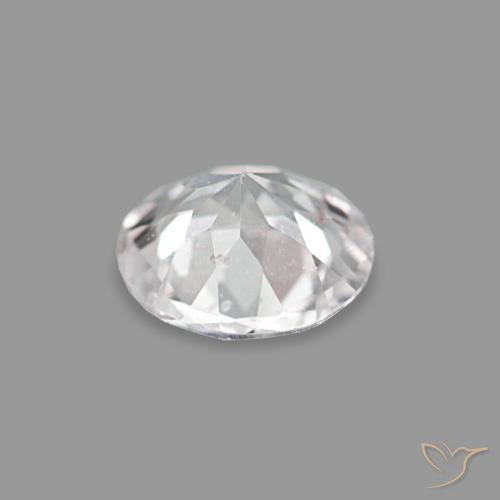 Morganite Gemstone in 4.5 mm (calibrated) Size for Sale, Morganite Stone in Very Light Pink Color