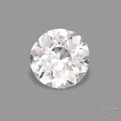 0.27ct Light Pink Morganite, Round, VVS