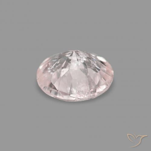 Morganite Gemstone in 4.5 mm (calibrated) Size for Sale, Morganite Stone in Flamingo Pink Color
