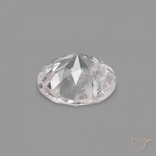 Morganite Gemstone in 4.2 mm Size for Sale, Morganite Stone in Very Light Pink Color
