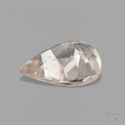 Morganite Gemstone in 8 x 6 mm (calibrated) Size for Sale, Morganite Stone in Medium Pink Color