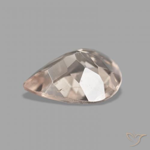 Morganite Gemstone in 8 x 6 mm (calibrated) Size for Sale, Morganite Stone in Medium Pink Color