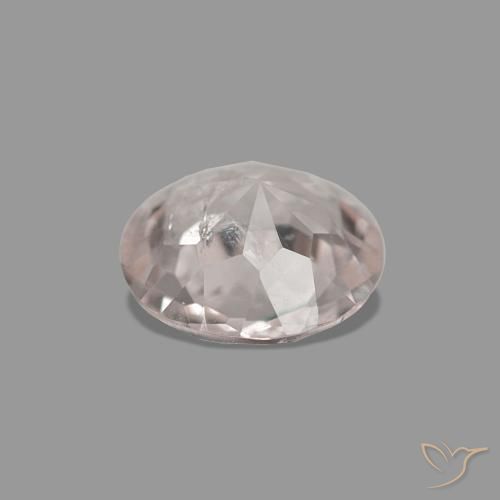 Morganite Gemstone in 5.5 mm (calibrated) Size for Sale, Morganite Stone in Medium Light-Pink Color