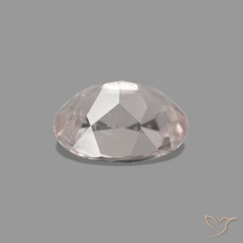 Morganite Gemstone in 5.9 x 4.5 mm Size for Sale, Morganite Stone in Light Pink Color