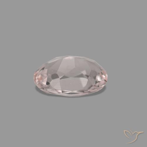 Morganite Gemstone in 5.3 x 3.9 mm Size for Sale, Morganite Stone in Very Light Pink Color