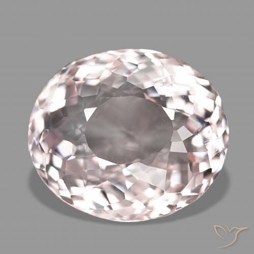 5.59ct Flamingo Pink Morganite, Oval, VS