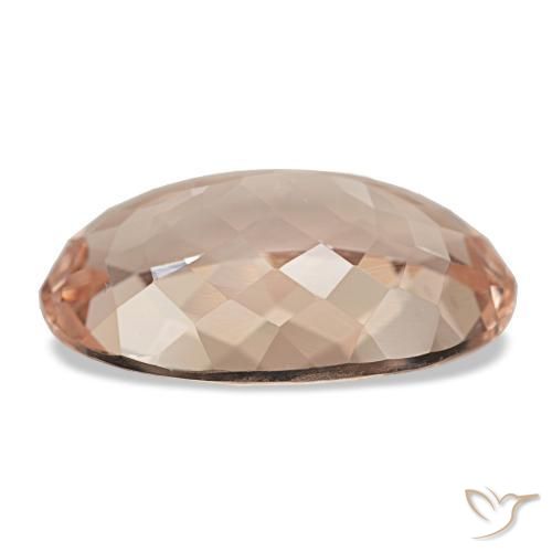 Morganite Gemstone in 16.4 x 10.3 mm Size for Sale, Morganite Stone in Light Pink Color