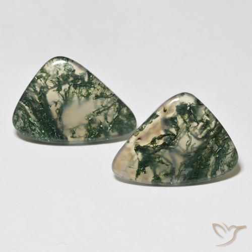 19.96ctw Natural Multicolor Moss Agate, Fancy, Translucent
