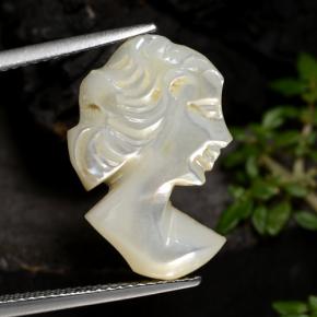 4.9ct Carved Cameo Multicolor Mother of Pearl for sale thumb image of 4.9ct Carved Cameo Multicolor Mother of Pearl (ID: 472749)