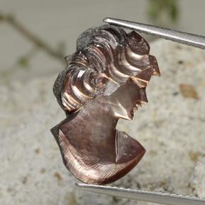 4.4ct Carved Cameo Silver Mother of Pearl for sale thumb image of 4.4ct Carved Cameo Silver Mother of Pearl (ID: 474376)