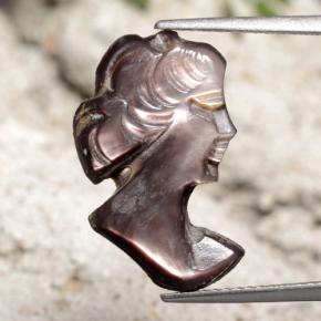 4.3ct Carved Cameo Silver Mother of Pearl for sale thumb image of 4.3ct Carved Cameo Silver Mother of Pearl (ID: 475204)