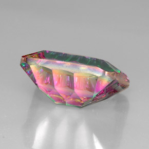 Mystic Quartz Gemstone in 20 x 15 mm (calibrated) Size for Sale, Mystic Quartz Stone in Top Rainbow Color