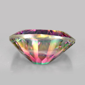 Mystic Quartz Gemstone in 18 x 13 mm (calibrated) Size for Sale, Mystic Quartz Stone in Top Rainbow Color