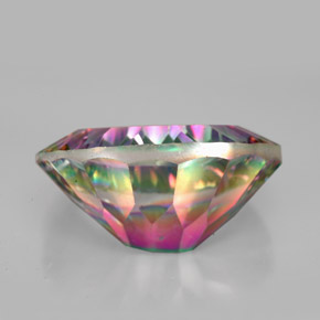 Mystic Quartz Gemstone in 18 x 13 mm (calibrated) Size for Sale, Mystic Quartz Stone in Top Rainbow Color